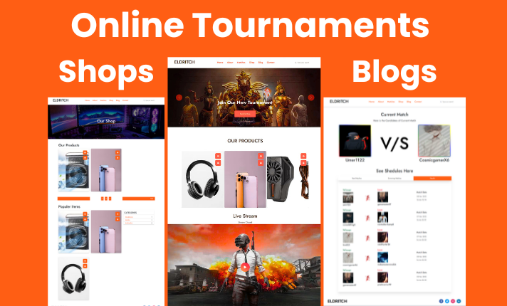 The Ultimate Gaming Hub & E-commerce
